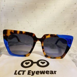 LCT Stylish Geometric Sunglasses